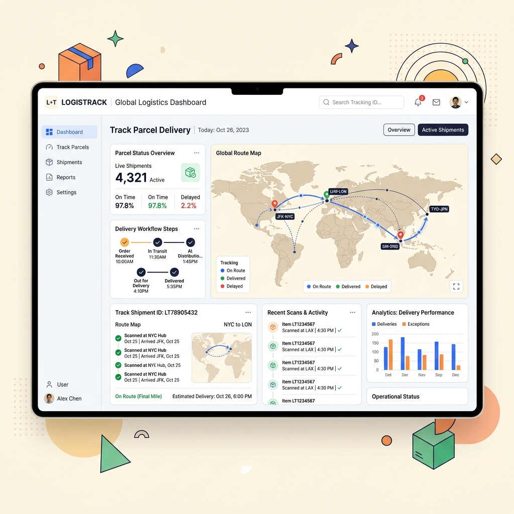 Logistics System Operations Interface